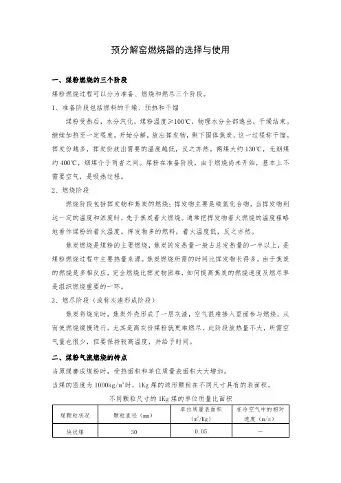 回转窑燃烧器选择与使用