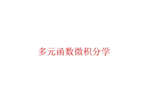 数学分析华东师大第四版16章_多元函数的极限与连续