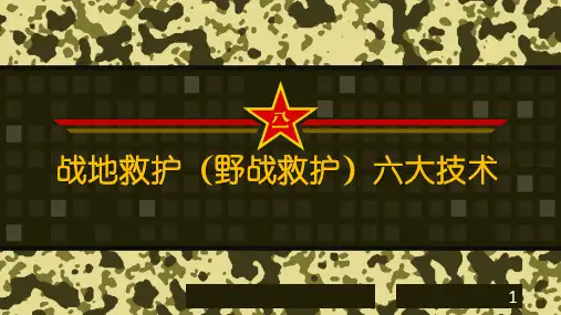 战地救护PPT参考幻灯片