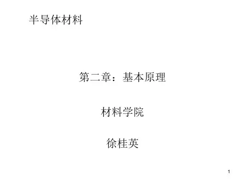 半导体材料导论(6)PPT课件