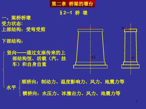 《桥梁桥墩施工》PPT演示课件