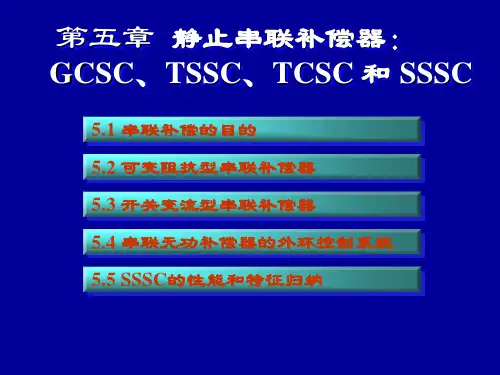 第5章 静止串联补偿器.