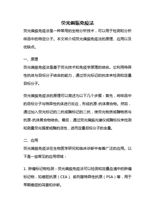荧光偏振免疫法
