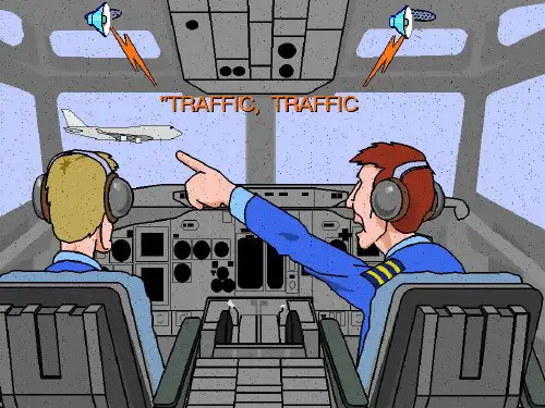 航空电子设备：TCAS(English)空中交通警戒与防撞系统