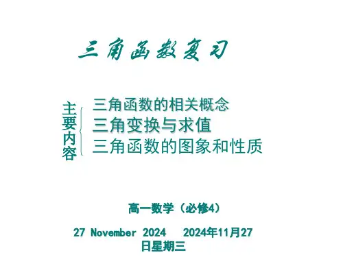 三角函数复习课件[精编文档]