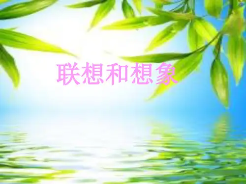 《联想和想象》ppt课件(17页)