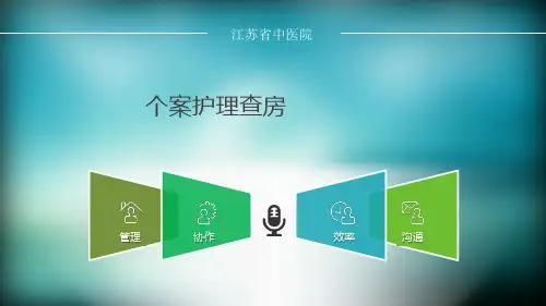 个案查房ppt课件