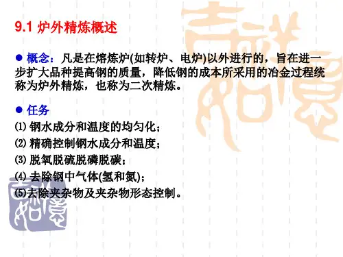 炉外精炼