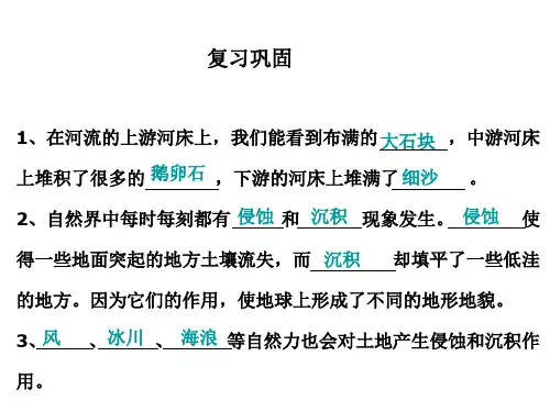 五年级上册科学课件3.8《减少对土地的侵蚀》｜教科版 (共25张PPT)