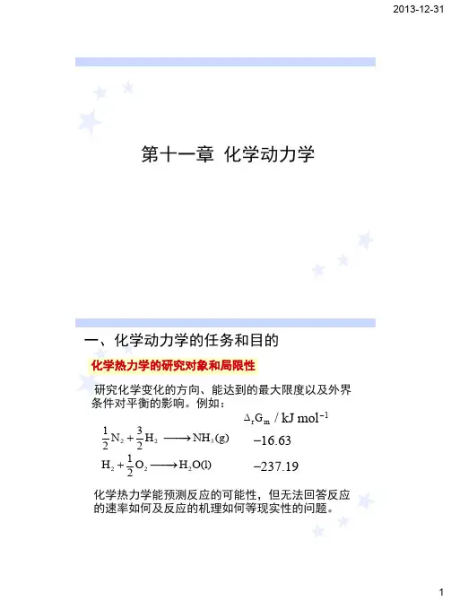 物理化学天大五版课件第十一章