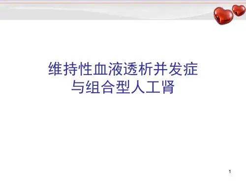 组合型人工肾精品PPT课件