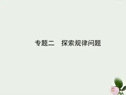 山东中考数学复习专题2探索规律问题课件含答案