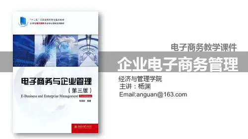 企业电子商务管理 第十一章(副本)