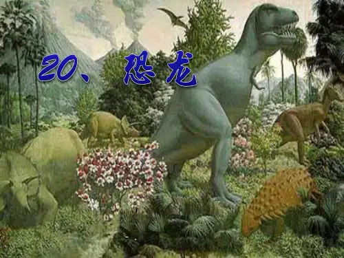 《恐龙》PPT课件