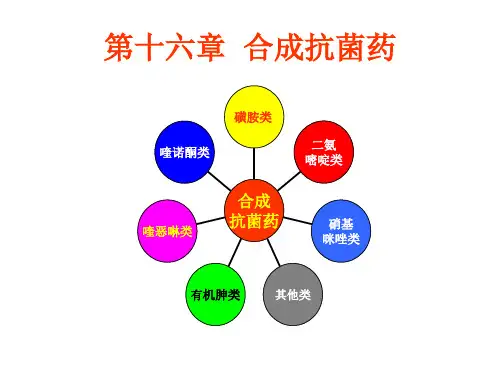 第十六章 合成抗菌药