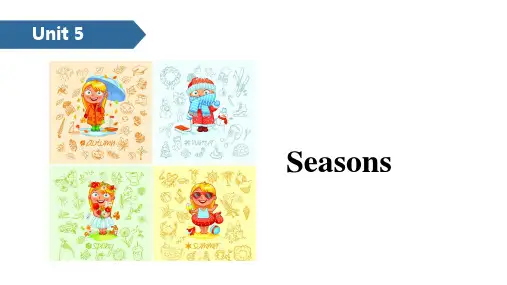 四年级下册英语课件Unit 5 Seasons A ∣译林版(三起) (共12张PPT)