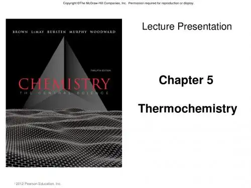 Chapter 5  Thermochemistry