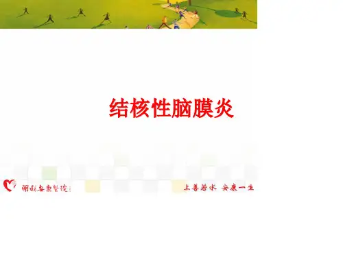 结核性脑膜炎的诊断与治疗
