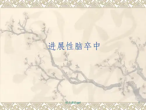 《进展性脑梗塞》PPT课件