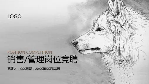 高管竞聘演讲PPT