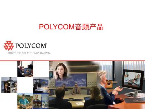 POLYCOM音频产品线介绍