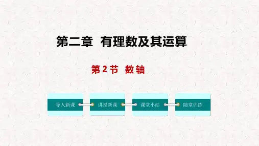 数轴(课件)七年级数学上册课件(北师大版)