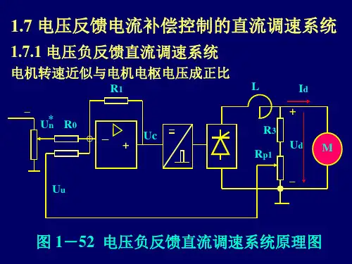 1.7 电压反馈电流补偿控制的直流调速系统--1