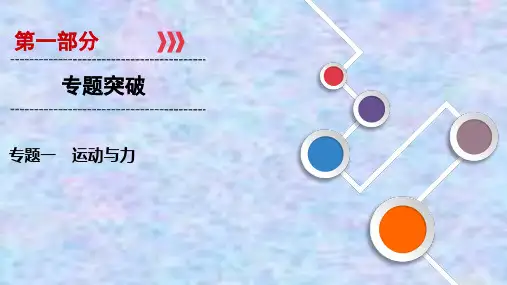 2020届高考物理全优二轮复习课件：专题1 第1讲 相互作用与物体的平衡 