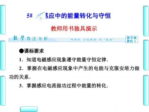 教科版高中物理选修3-2课件第1章-5