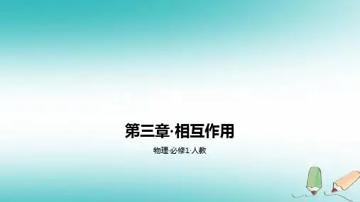 高中物理习题课件第三章·相互作用 B综合拓展(共28张PPT)