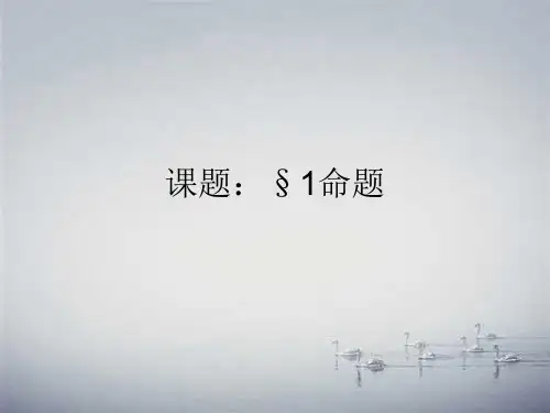 2021年高中数学第一章常用逻辑用语1.1命题课件10北师大版选修2_1