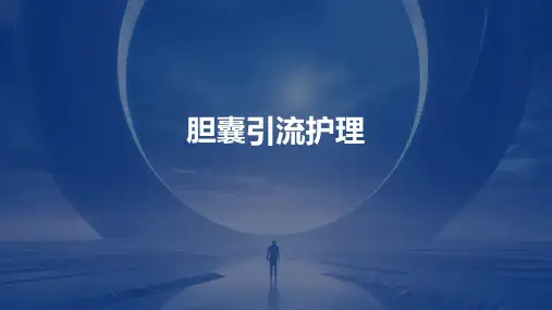 胆囊引流护理ppt