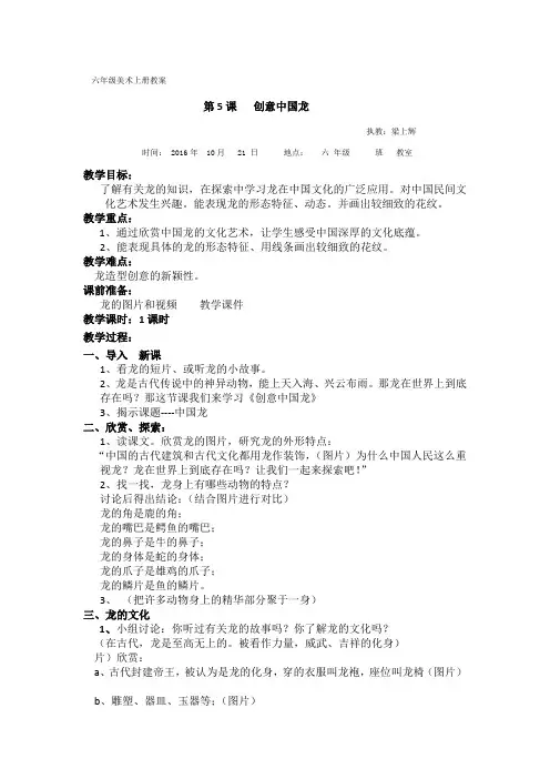创意中国龙