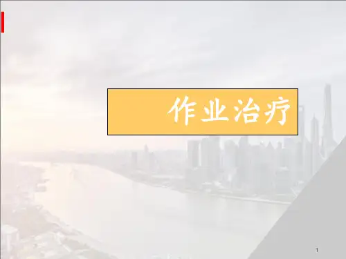 作业治疗  ppt课件