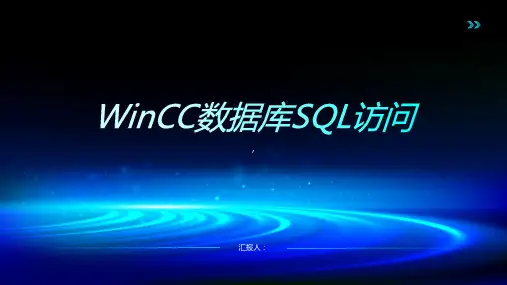 WinCC数据库SQL访问