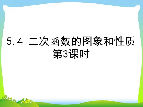 【最新】青岛版九年级数学下册第五章《二次函数y=ax2的图象和性质》优质公开课课件.ppt