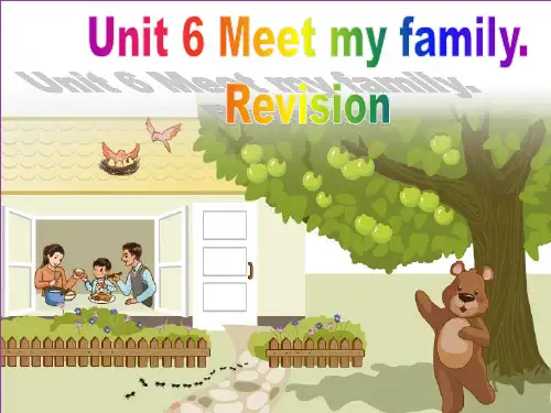 Unit6Meetmyfamily(课件)人教PEP版英语四年级上册
