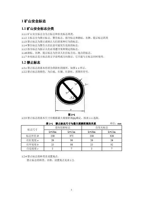 安全标准化标志