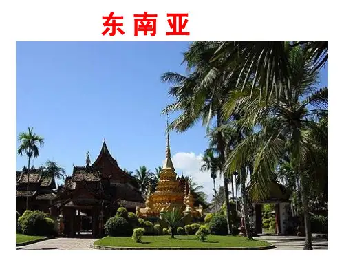 高二 (下)浙江 高中地理 世界地理 东南亚(共40张ppt)