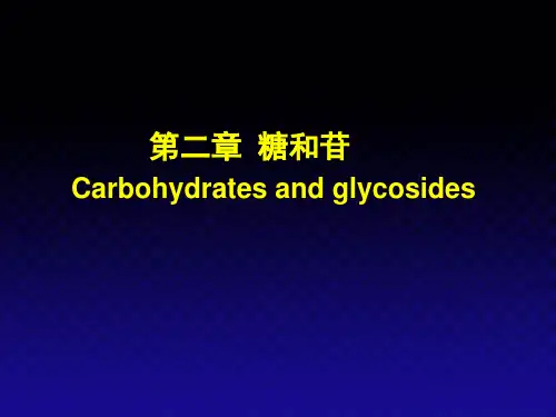 【精品课件】天然药物化学02