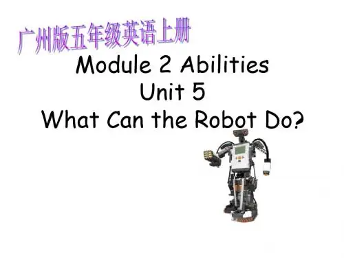 五年级英语上册 Module 2 Unit 5(2)课件 广州版