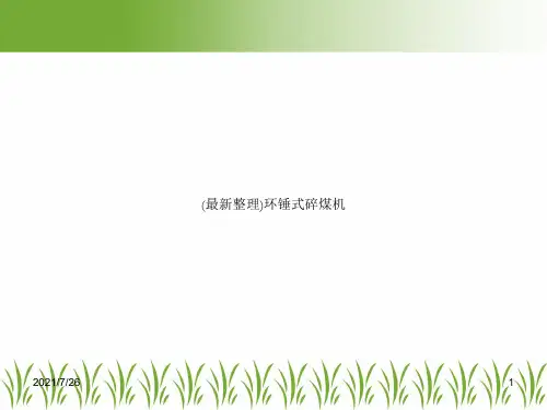 (最新整理)环锤式碎煤机
