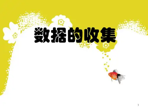 《数据的收集》数据的收集与处理PPT课件2
