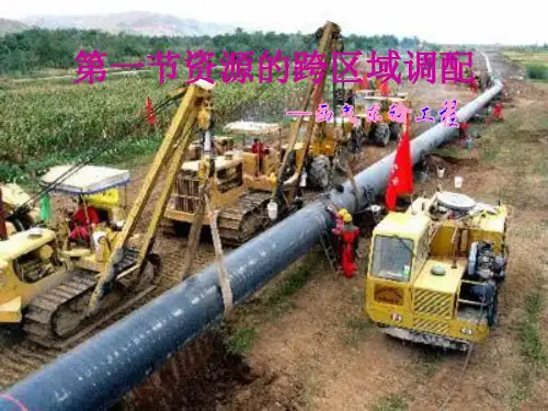 资源的跨区域调配——西气东输工程