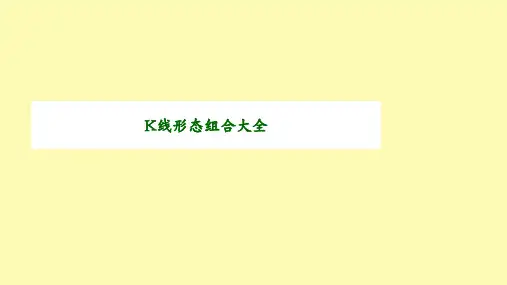 (精品)K线形态组合解析