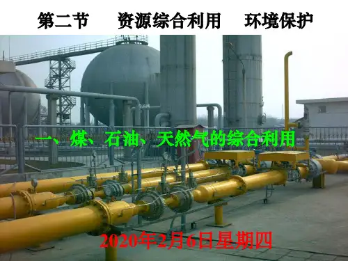 高中化学课件必修二《第四章 第二节 资源综合利用环境保护》(共57张PPT)