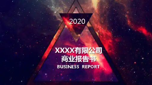 保险中介公司(代理经纪)商业报告书(商业路演10分钟)