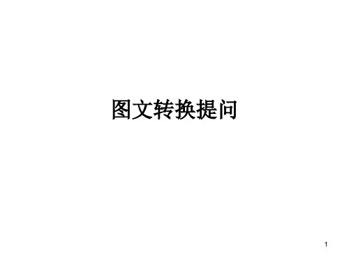 高考语文专题-图文转换 课件(18张PPT)