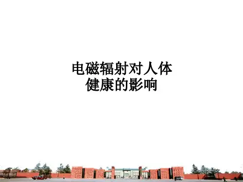 电磁辐射对人体健康的影响ppt课件