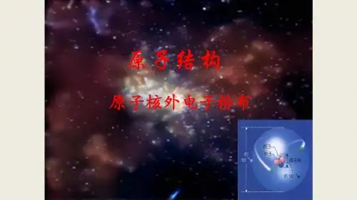 人教版选修3 化学：1.1 原子结构  课件(共15张PPT)